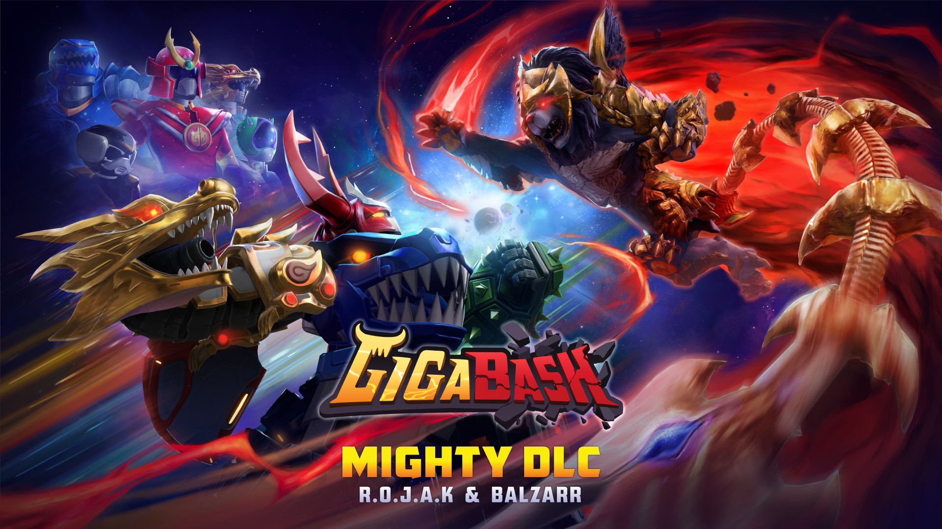 R.O.J.A.K. & Balzarr Join the Arena in Latest GigaBash ‘MIGHTY’ DLC!